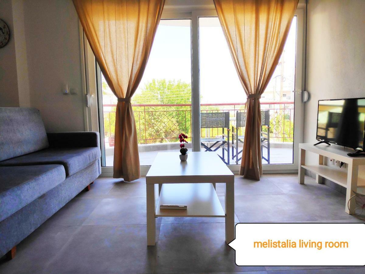 Melistalia Appartment 1 เนอา มิคานิโอนา ภายนอก รูปภาพ