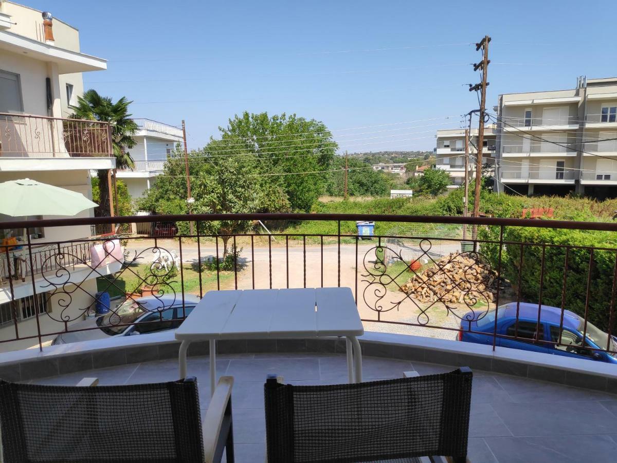 Melistalia Appartment 1 เนอา มิคานิโอนา ภายนอก รูปภาพ